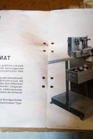 Metalo pjovimo, kaltenbach